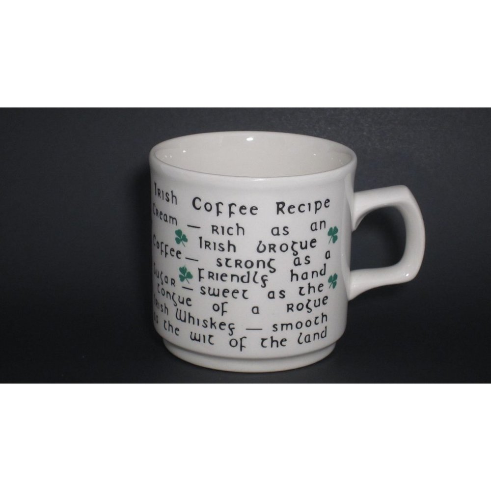 Carrigdhoun Ireland Irish Coffee Recipe Ceramic Coffee Mug